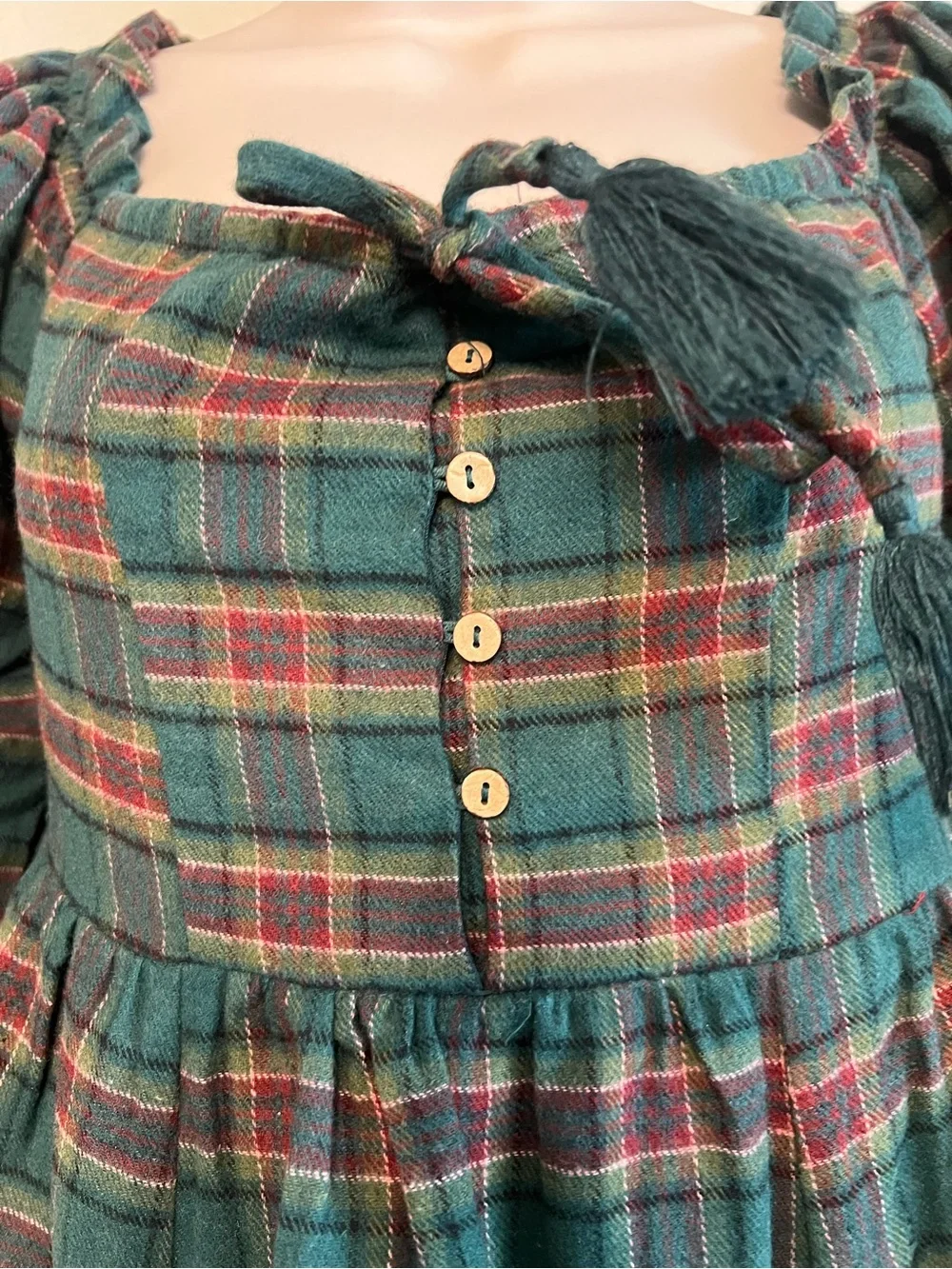 Chelsea & Violet soft plaid